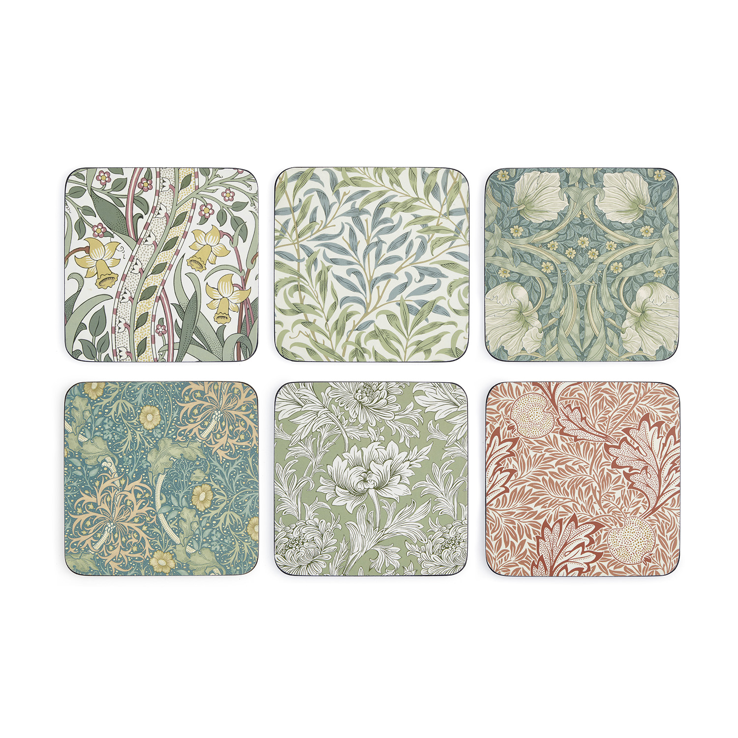 Morris & Co. Set of 6 Coasters image number null